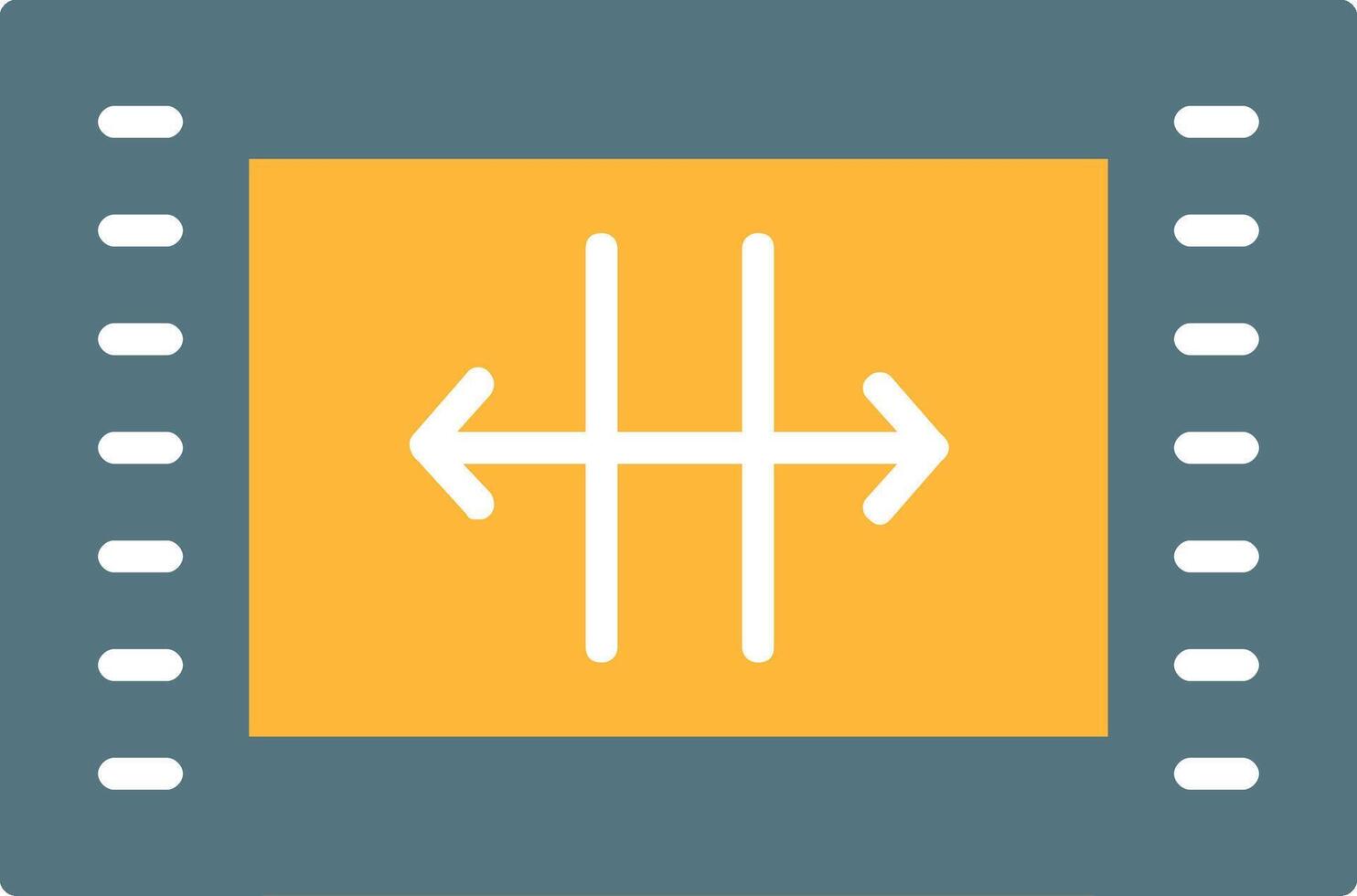 Resize Flat Icon vector