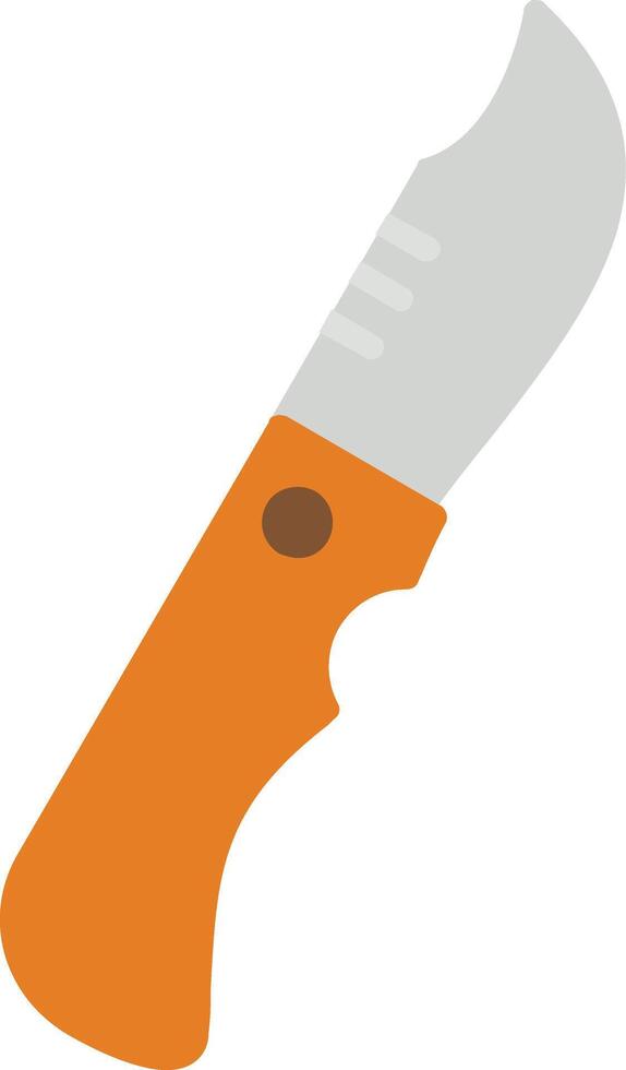 Knife Flat Icon vector