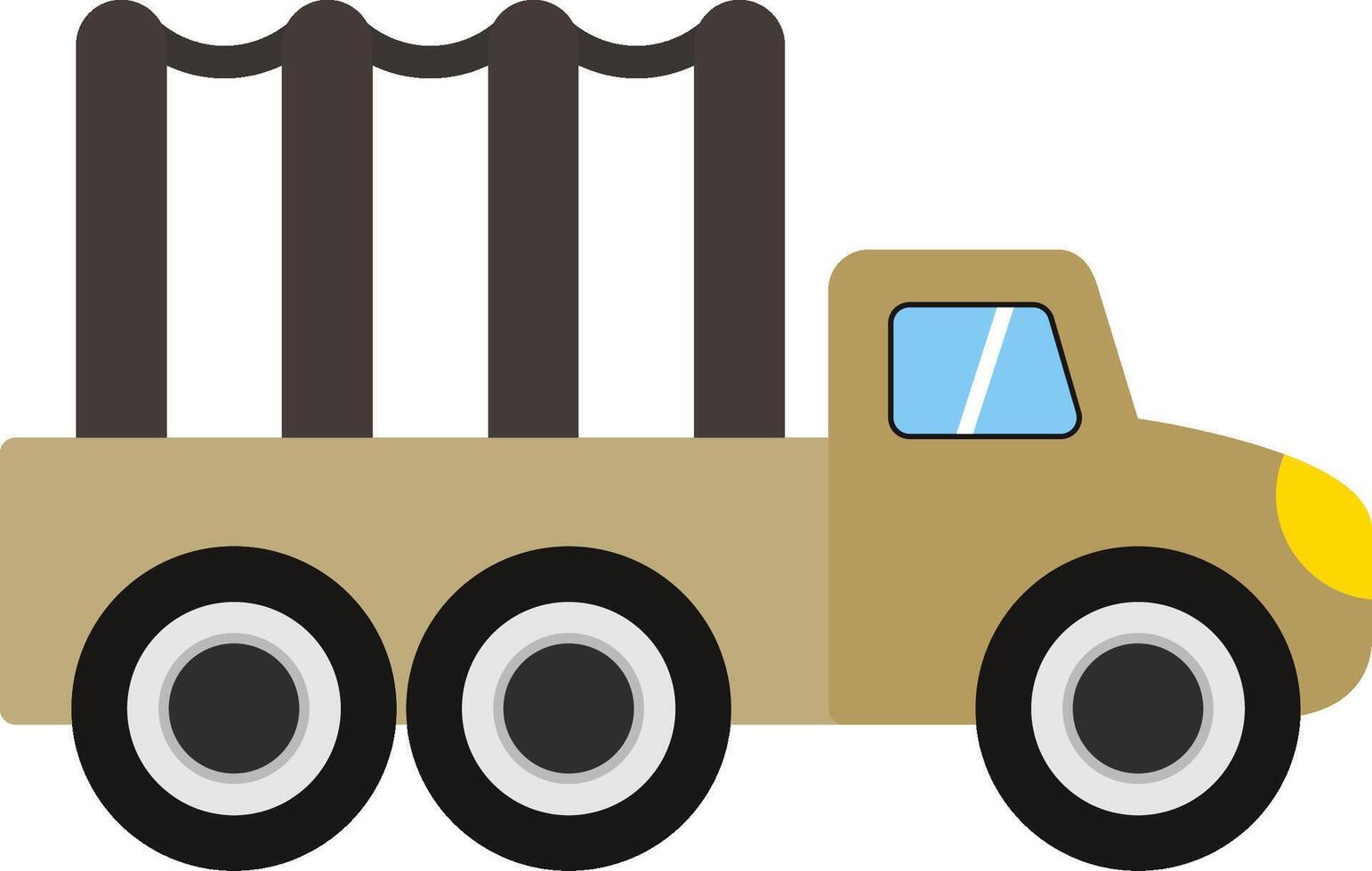 Truck Flat Icon vector