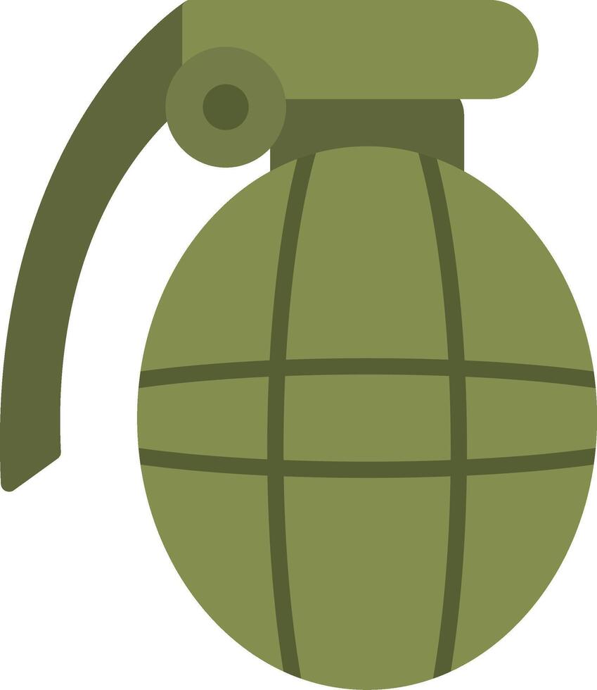 Grenade Flat Icon vector
