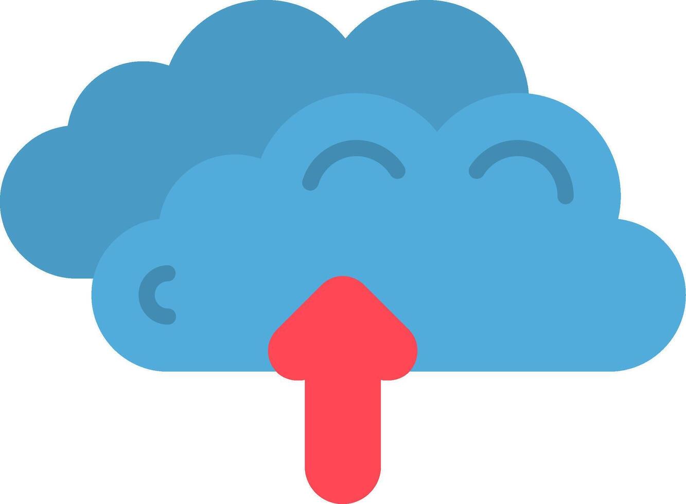 Clouds Flat Icon vector