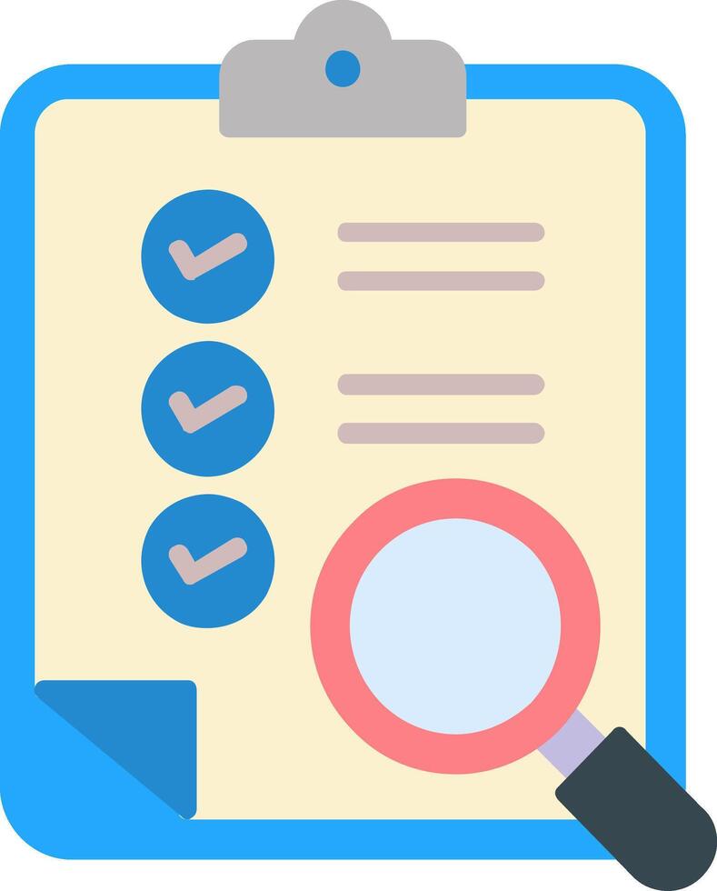 Clipboard Flat Icon vector