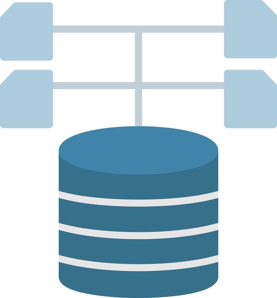 Data Collection Flat Icon vector