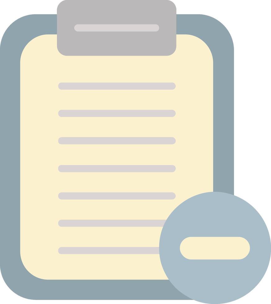 Notepad Flat Icon vector