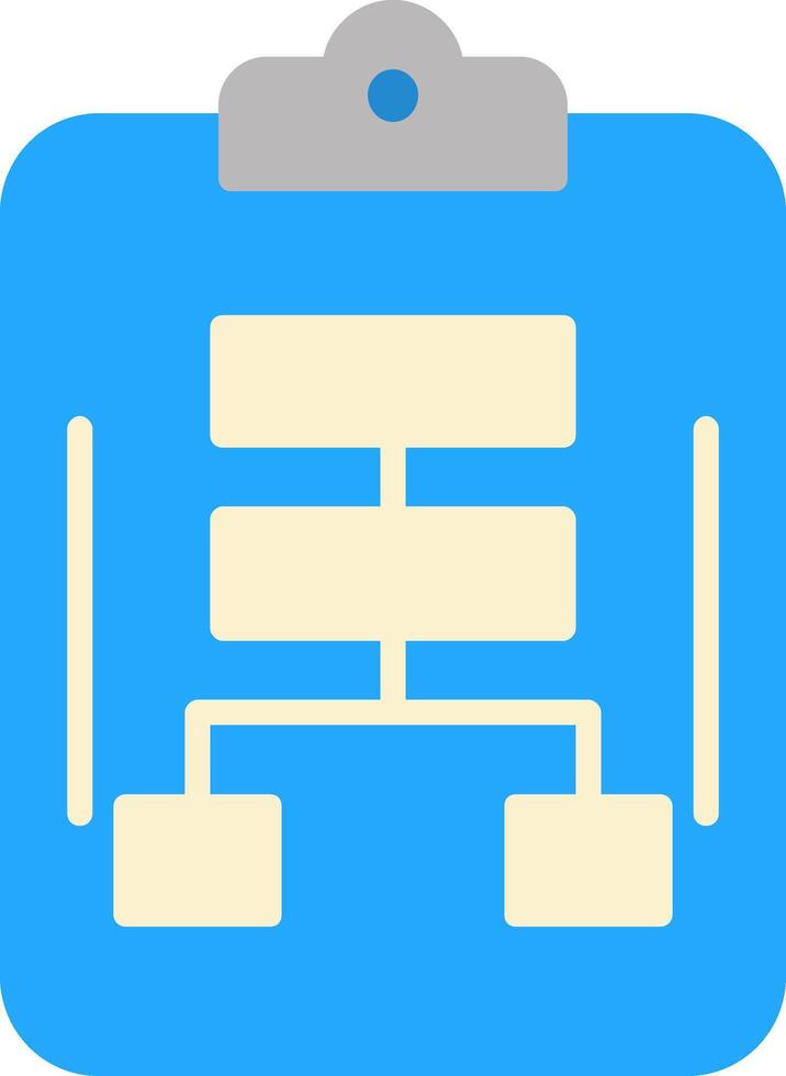 Planning Flat Icon vector