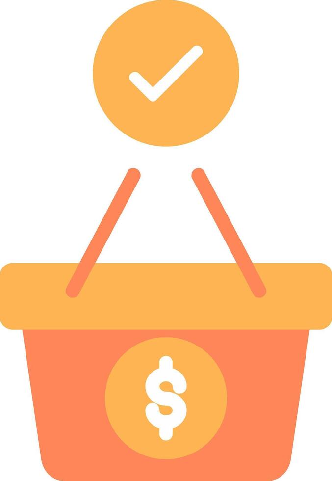 Order Confirmation Flat Icon vector