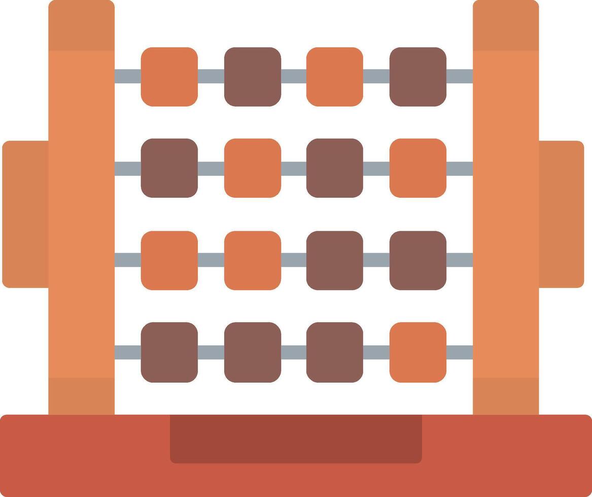 Abacus Flat Icon vector