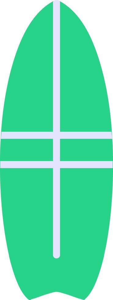 Surfer Flat Icon vector