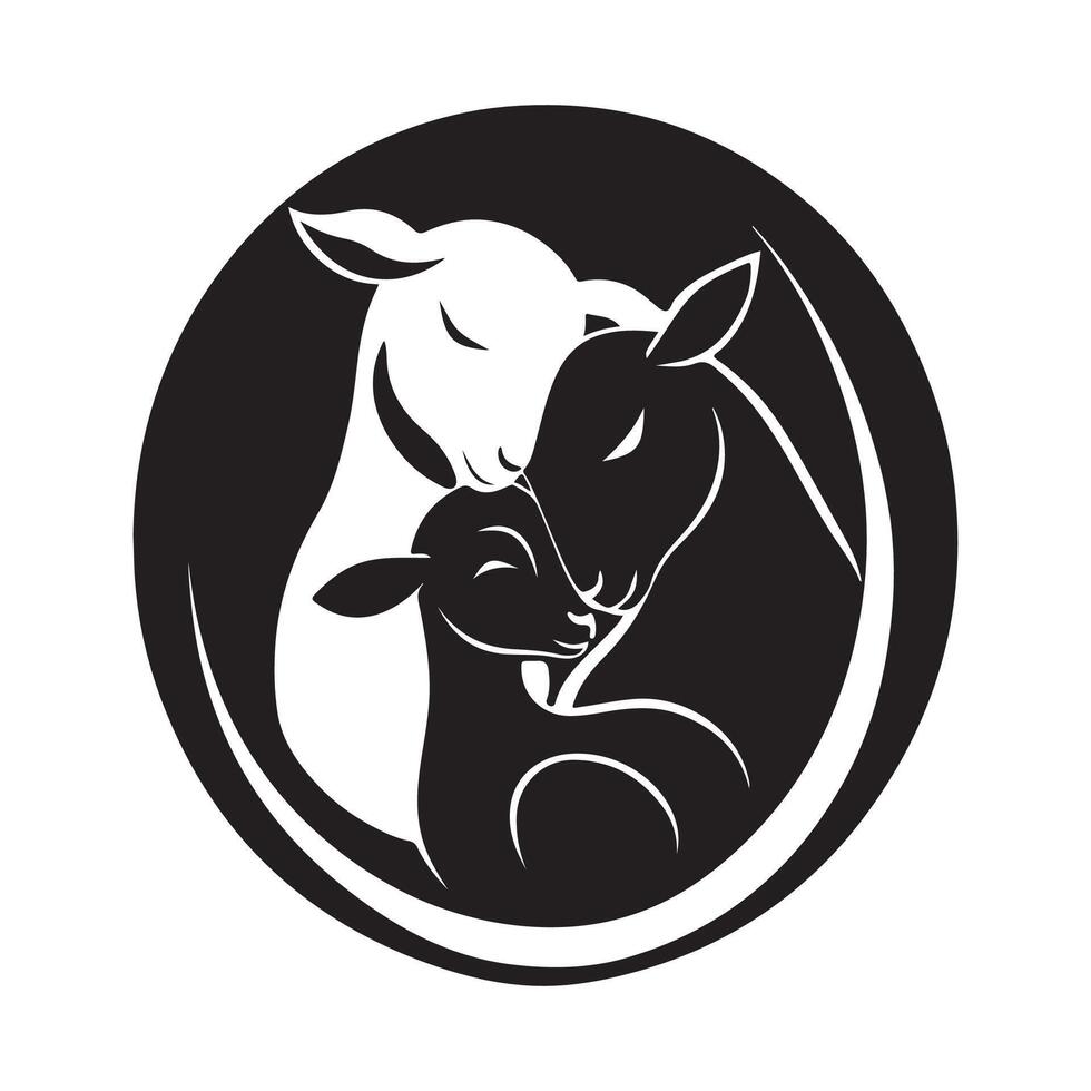 Animal Lover Symbol On white Background vector