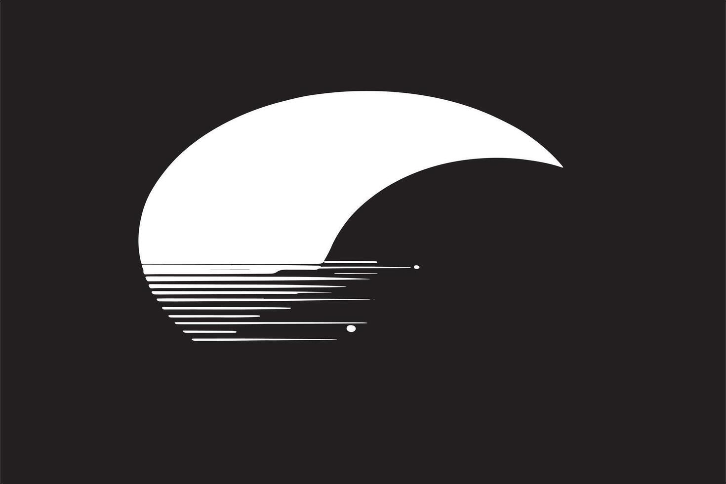 alta resolución negro y blanco Luna cráteres textura vector