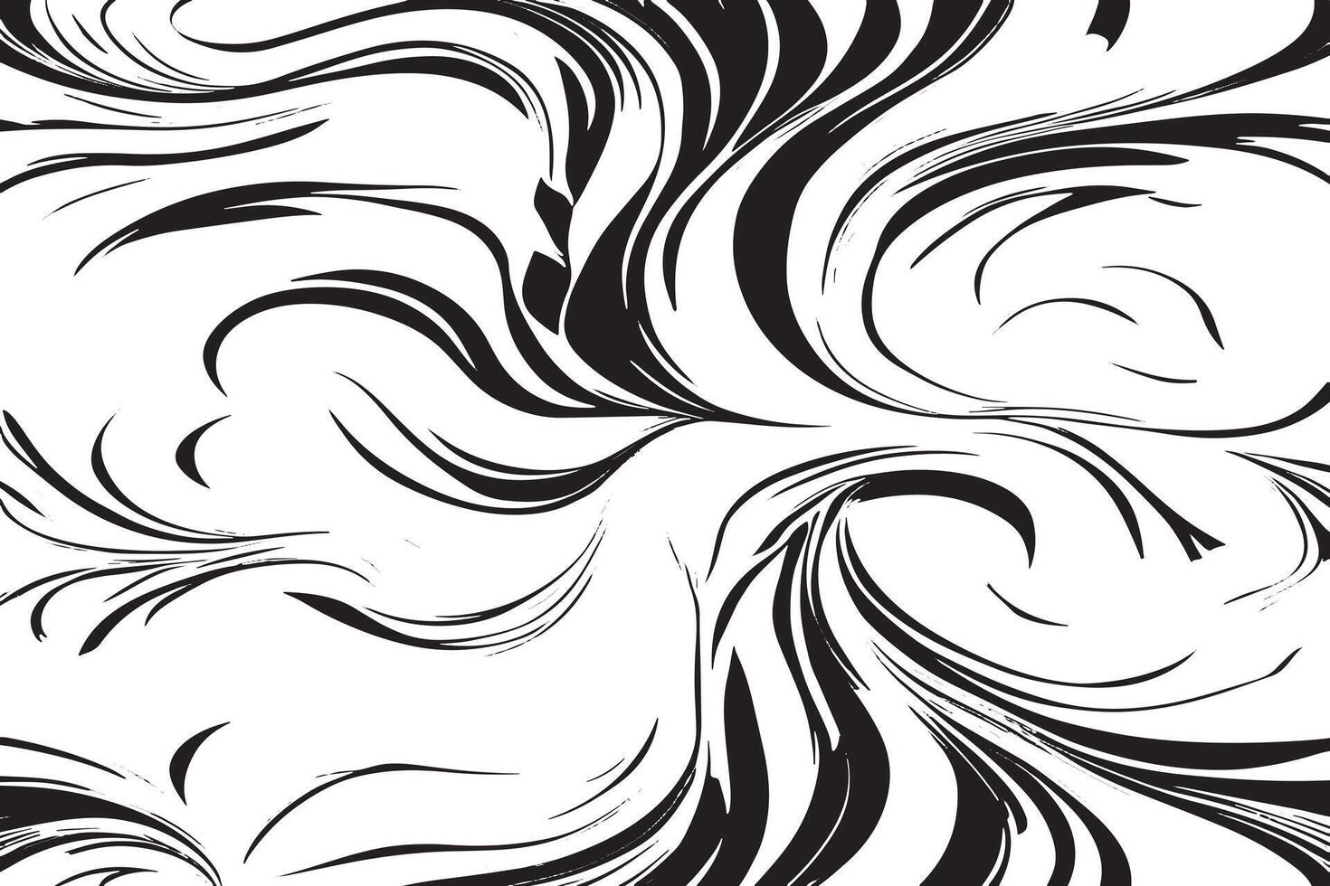 resumen negro y blanco cubrir monocromo remolino modelo antecedentes textura vector