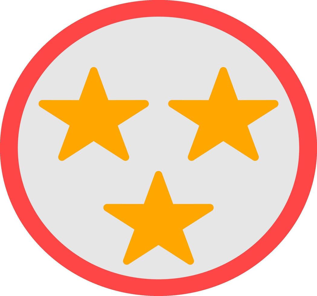 Stars Flat Icon vector