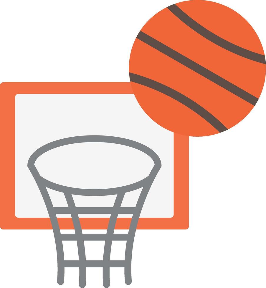 Basketball Flat Icon vector