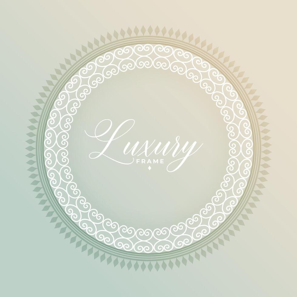 decorative lace frame background for greeting and invitations cards vector