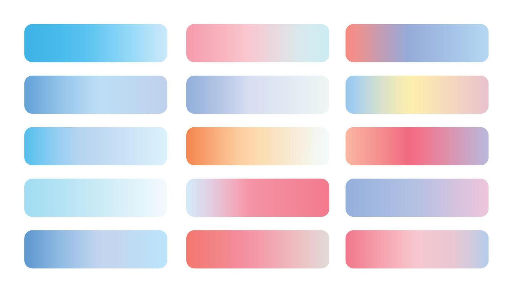 moderno multicolor degradado sombras conjunto para web o aplicación fondo vector