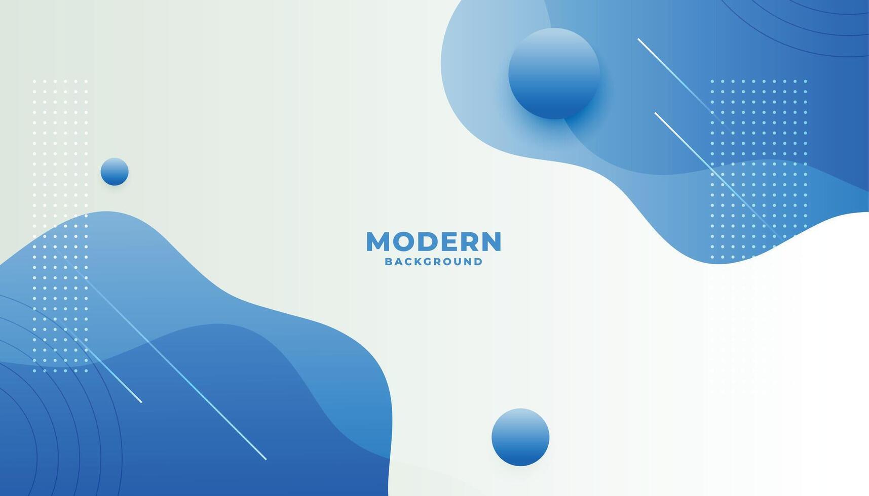 white and blue fluid motion backdrop in minimal style vector