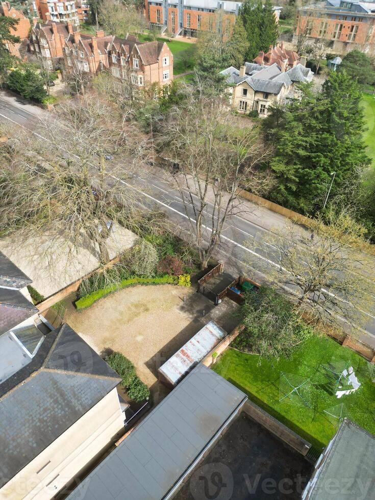 High Angle View of British Historical City of Oxford, Oxfordshire, England United Kingdom. March 23rd, 2024 photo