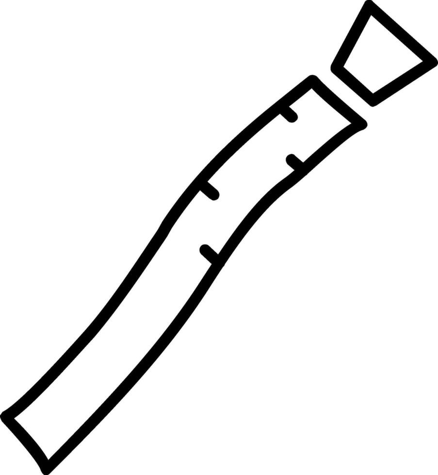Miswak Line Icon vector