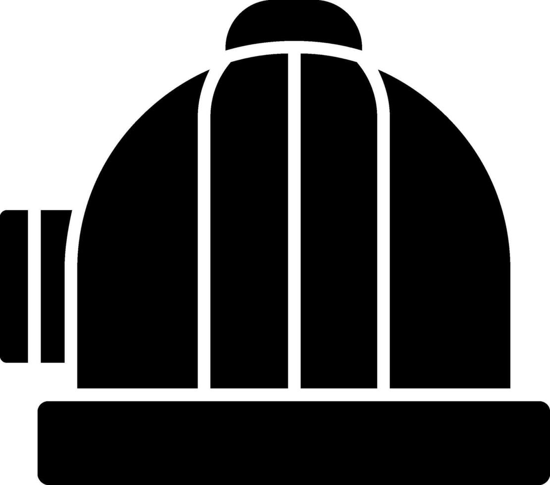 Cage Glyph Icon vector