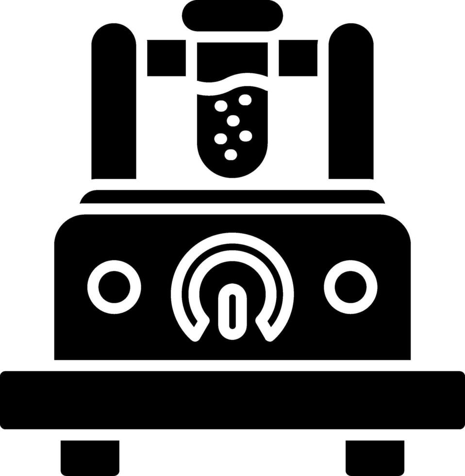 Measuring Device Glyph Icon vector