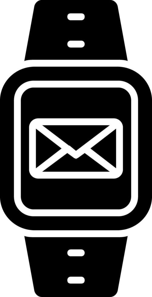 Message Glyph Icon vector
