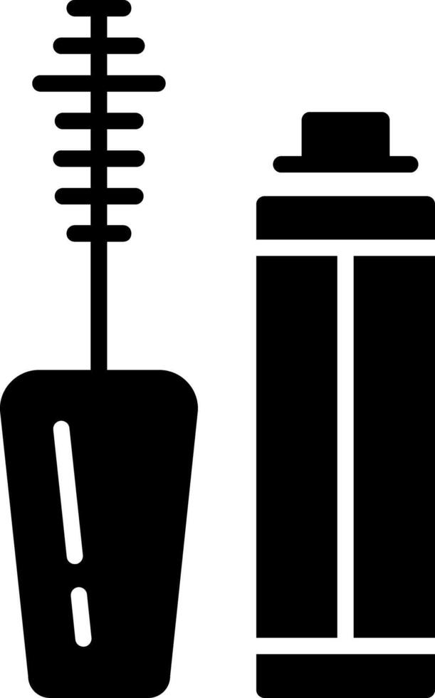 Mascara Glyph Icon vector