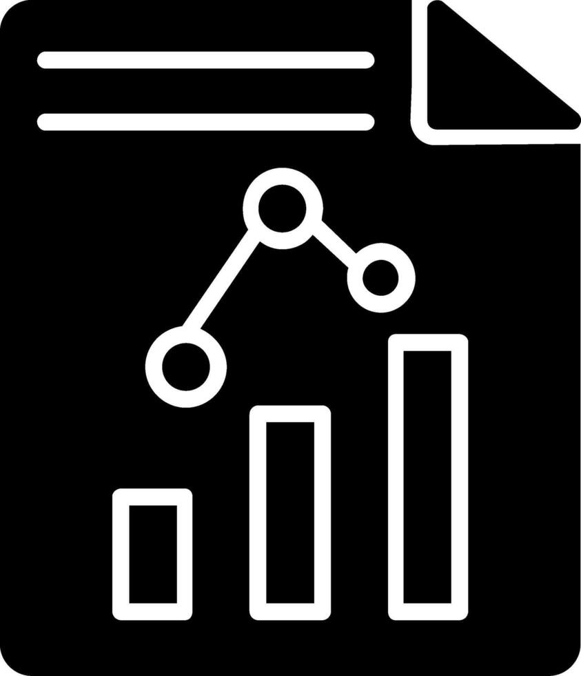 Paper Glyph Icon vector
