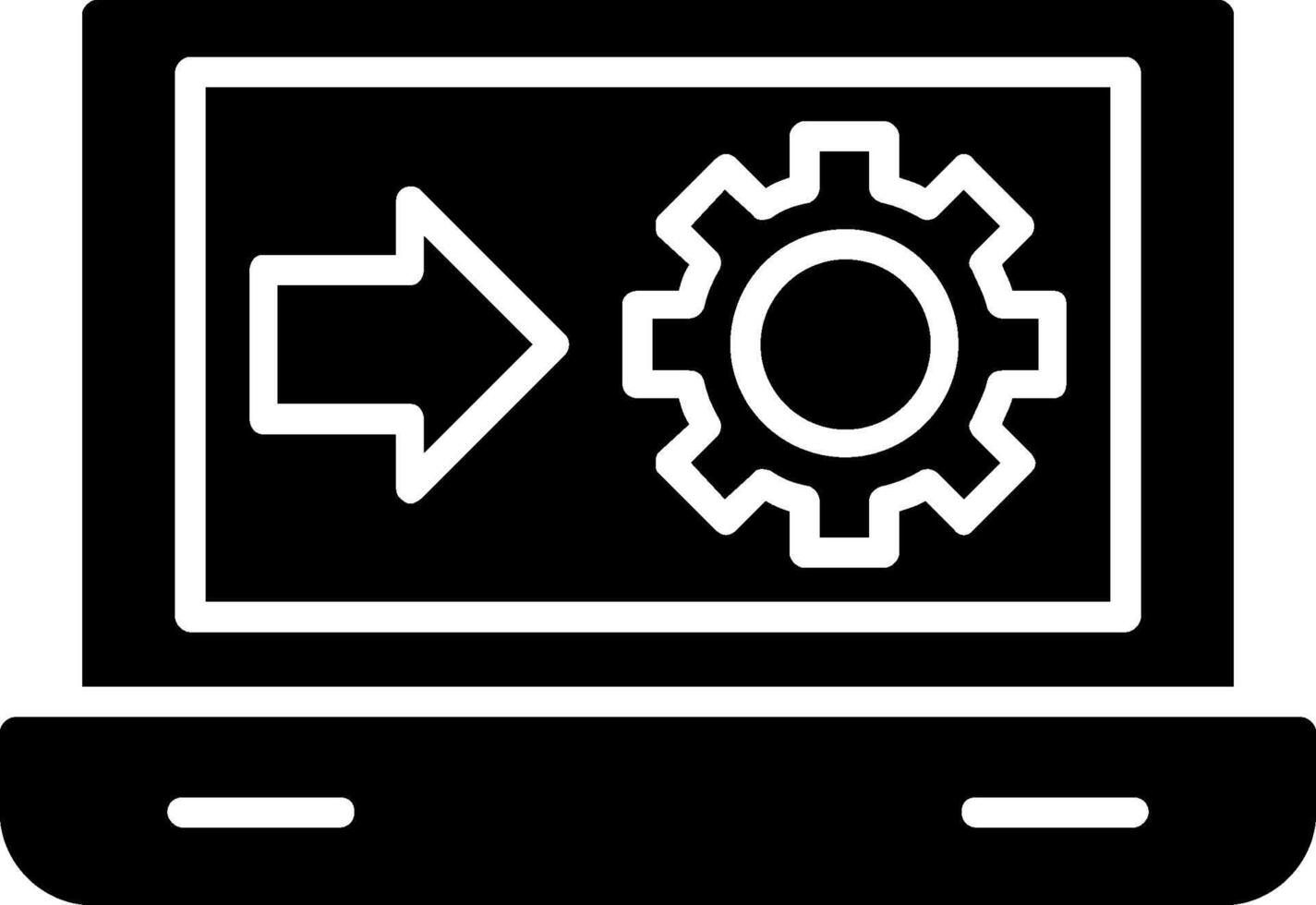 Industry Glyph Icon vector