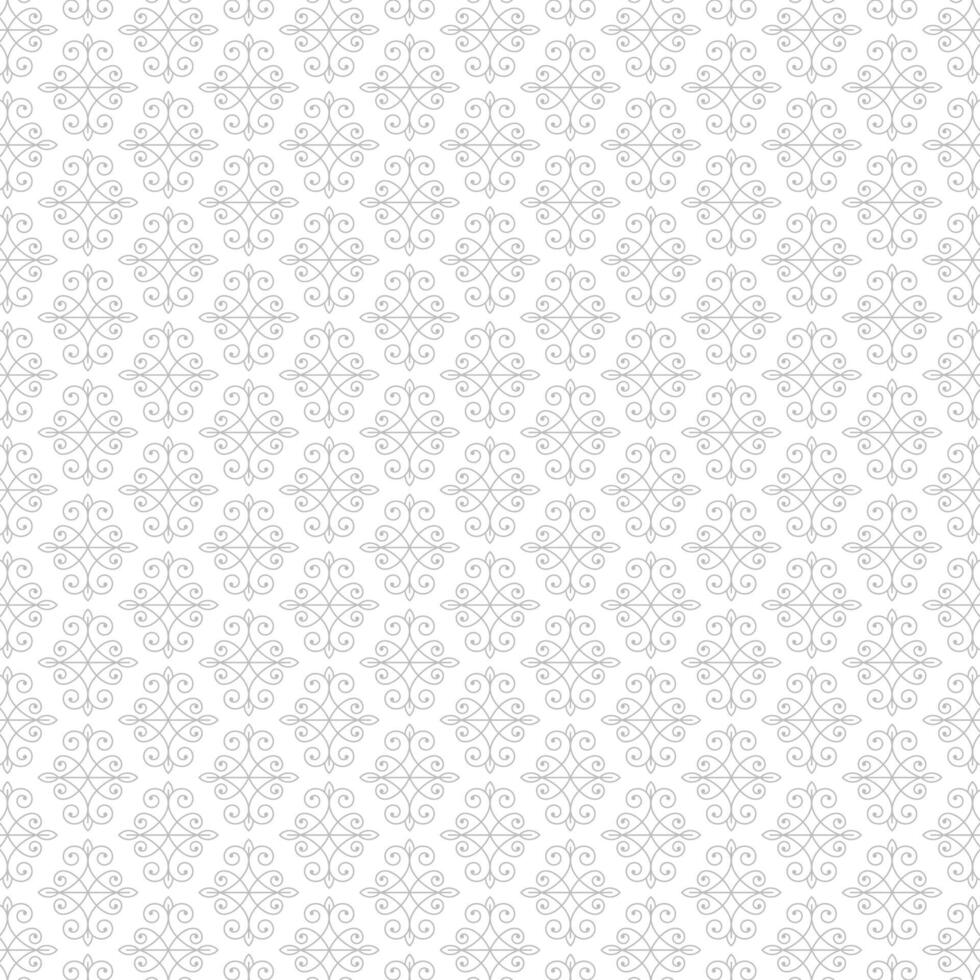 Vintage Ornament Pattern Design. Flourishes calligraphic background. vector