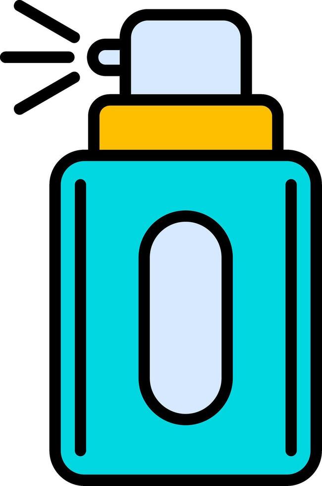 Deodorant Line Filled Icon vector