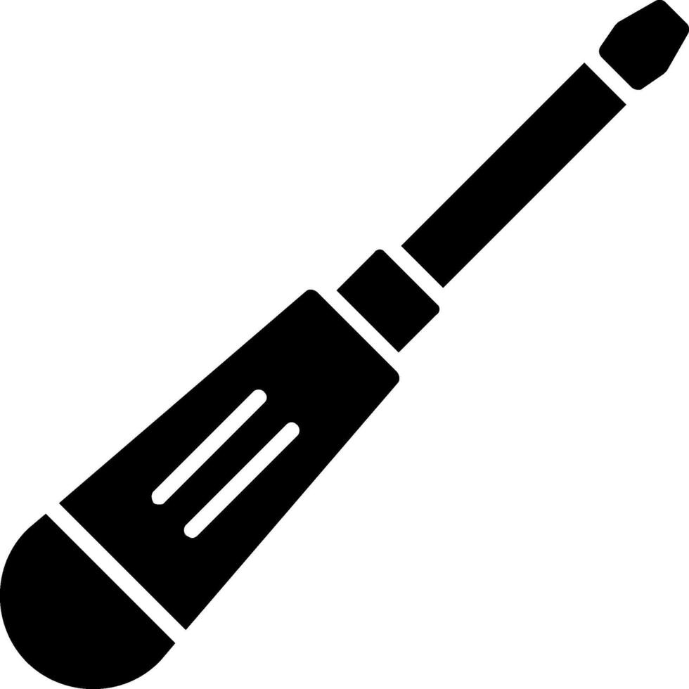 Screwdriver Glyph Icon vector