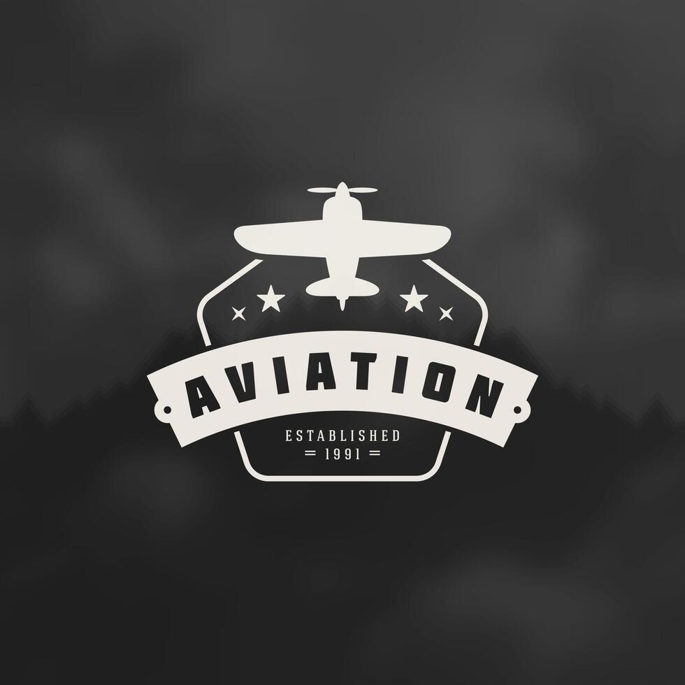 Aviation Design Element vector