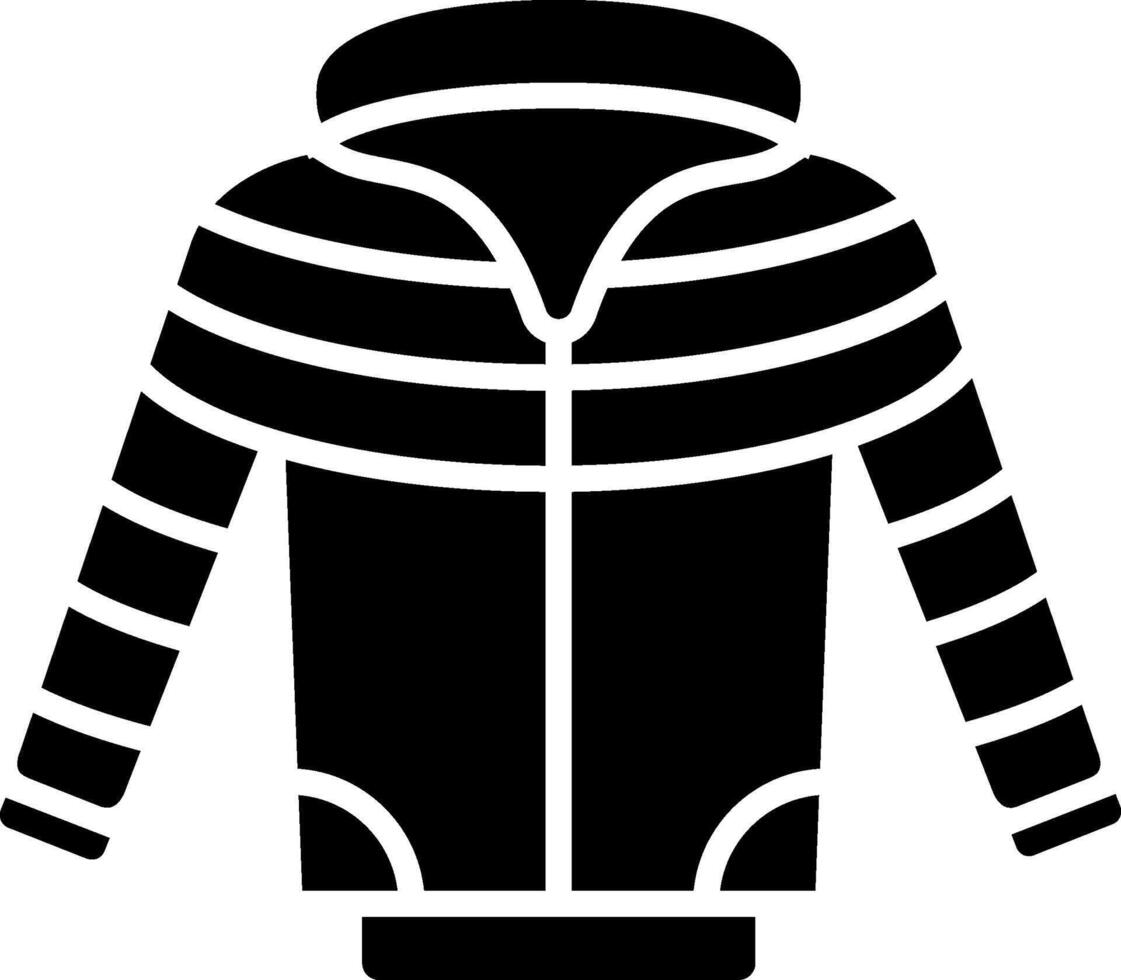 Jacket Glyph Icon vector