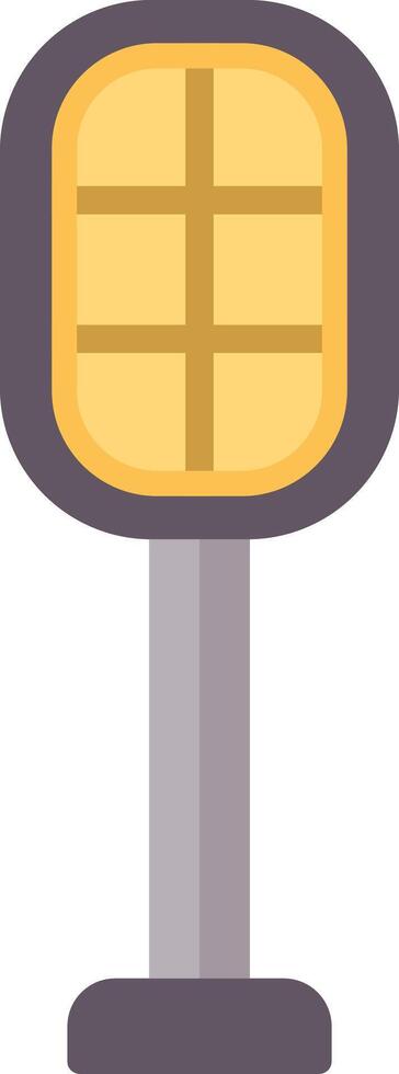 Street Light Flat Icon vector