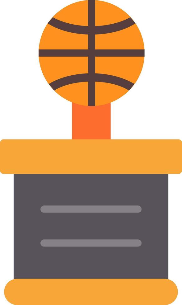 Basketball Flat Icon vector