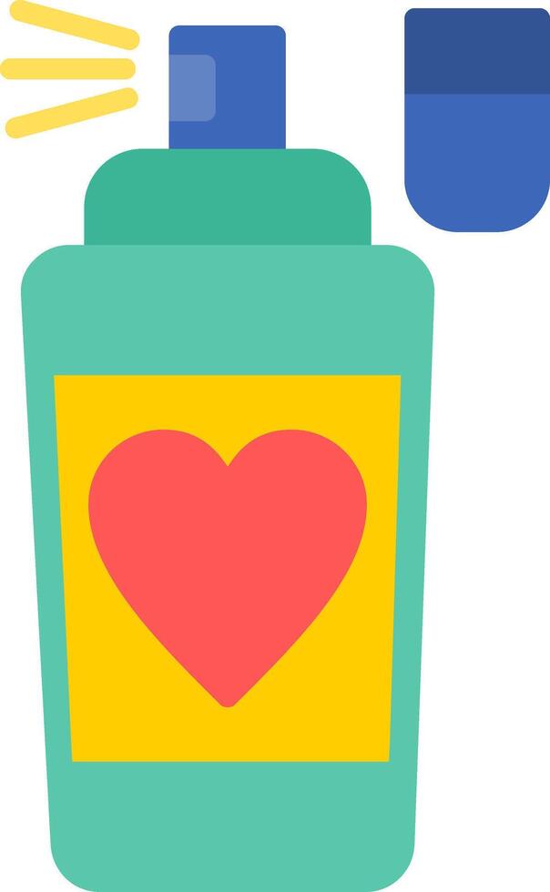 Perfume Flat Icon vector
