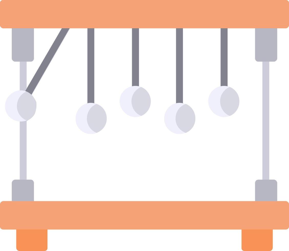 Pendulum Flat Icon vector