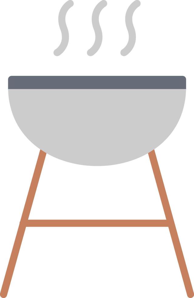 Grill Flat Icon vector