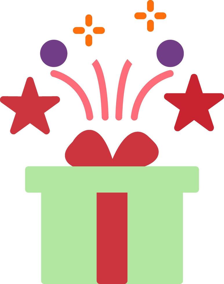 Gifts Flat Icon vector