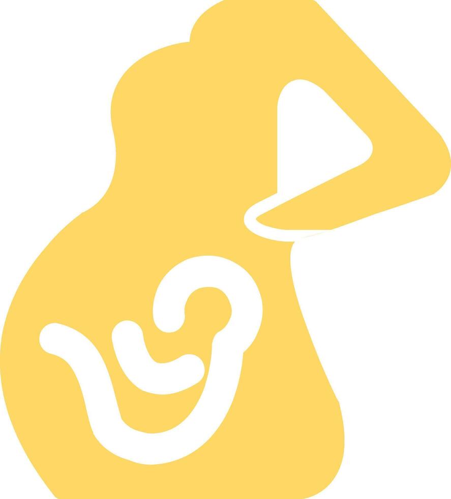 obstetricia plano icono vector