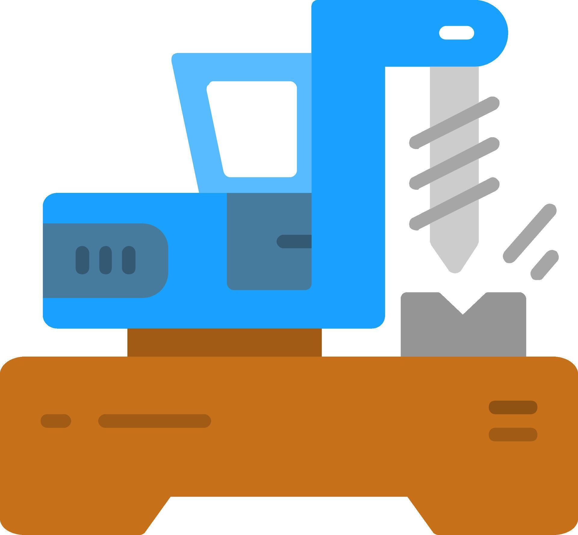 Machine Flat Icon 43330205 Vector Art at Vecteezy