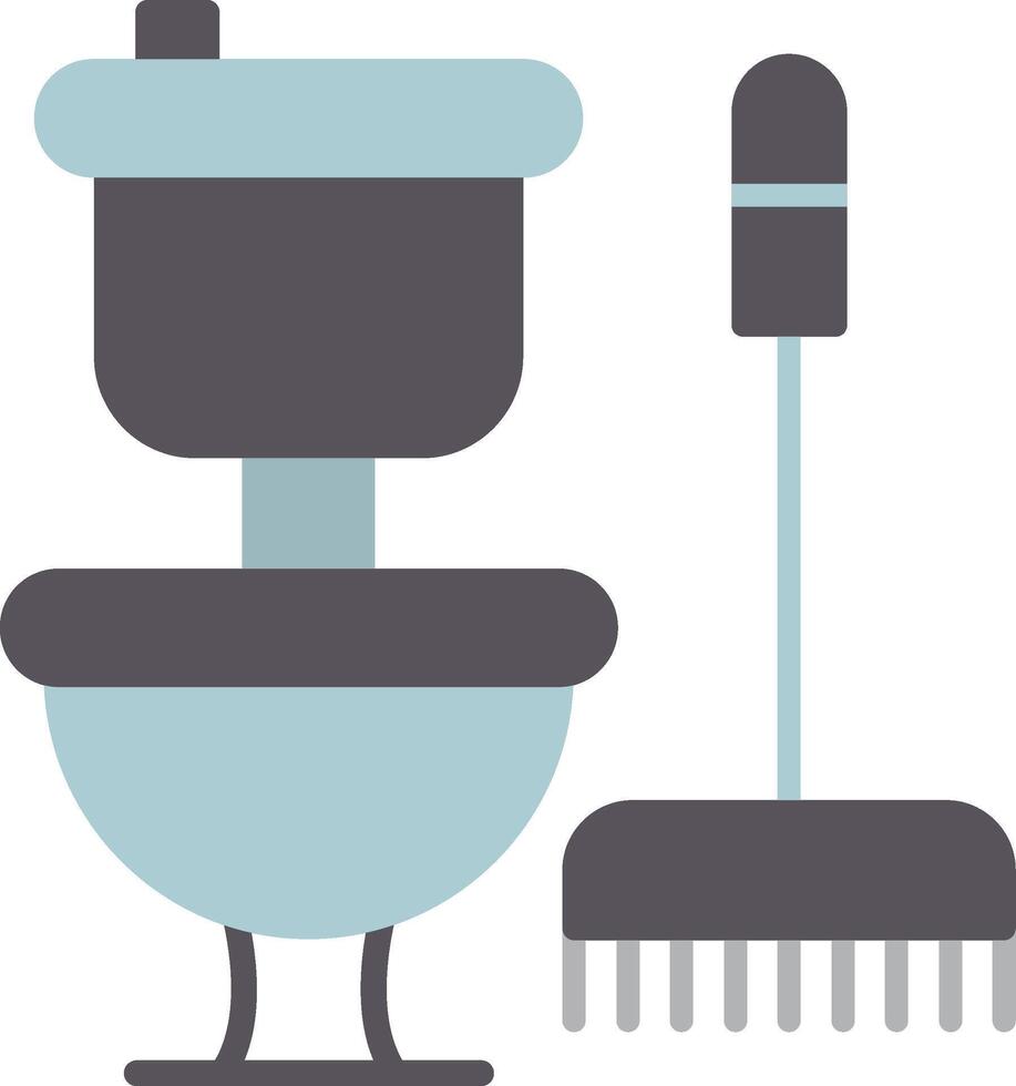 Toilet Flat Icon vector