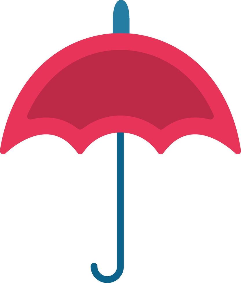 Umbrella Flat Icon vector