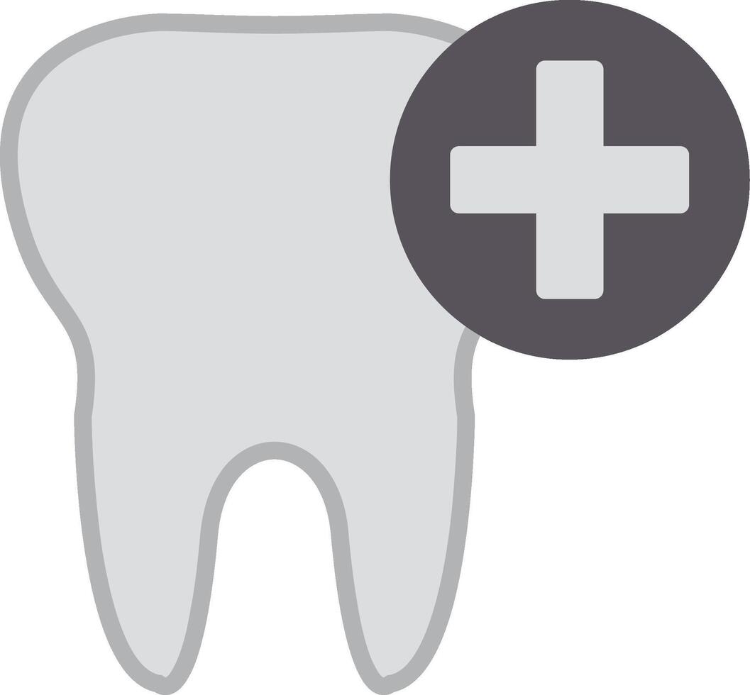 Tooth Flat Icon vector