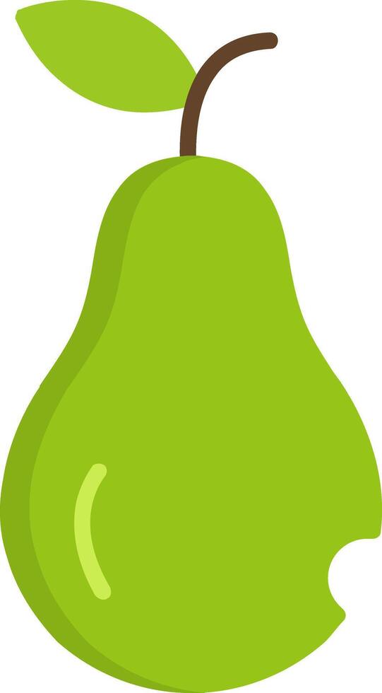 Pear Flat Icon vector