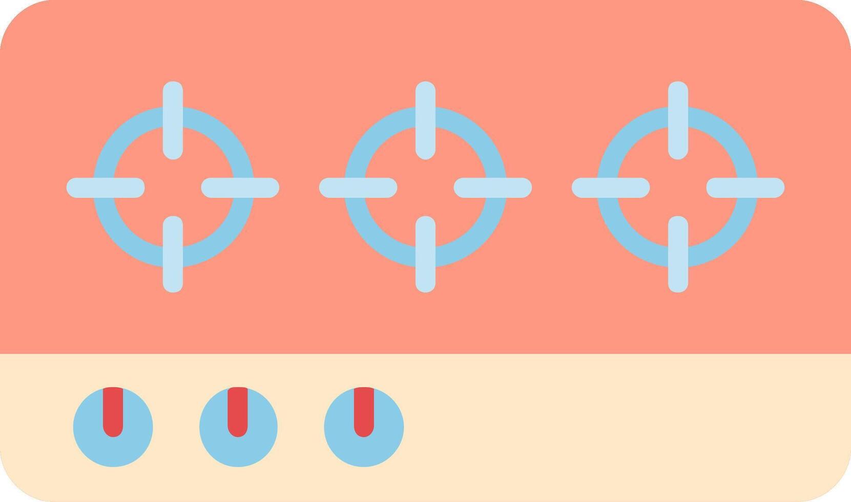 Hob Flat Icon vector
