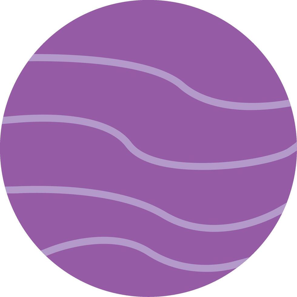 Planet Flat Icon vector