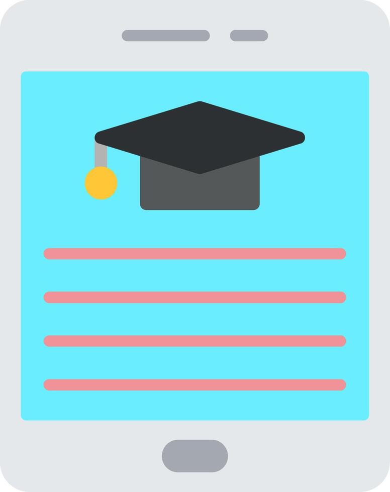 Tablet Flat Icon vector
