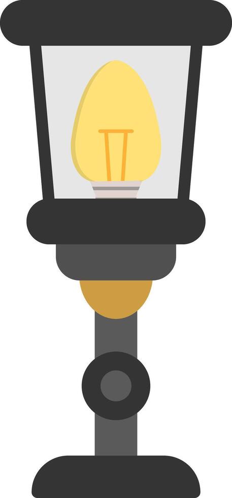 Lamp Flat Icon vector