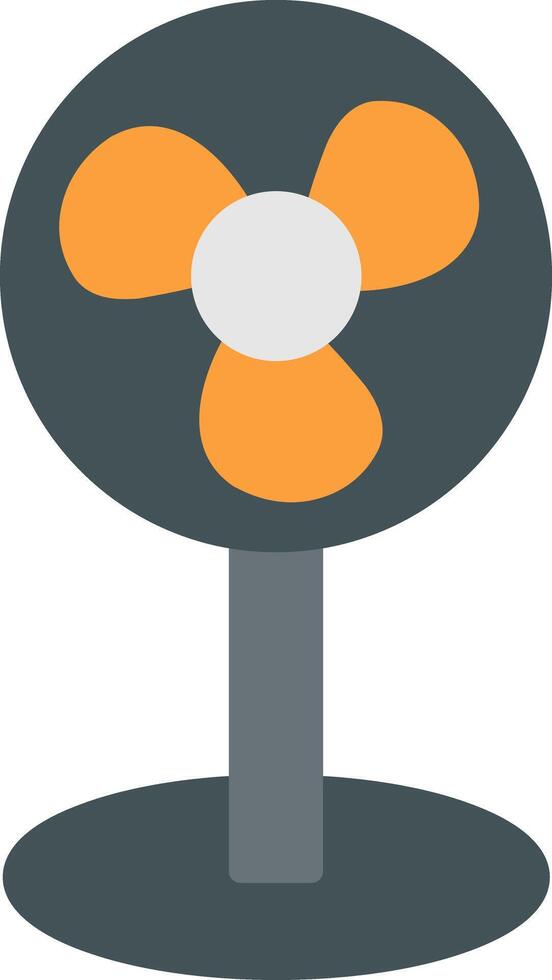 Fan Flat Icon vector